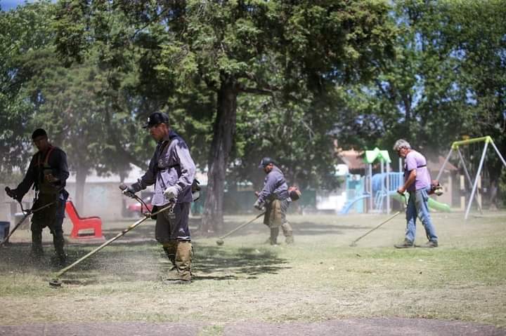 MAYRA RECORRIÓ EL OPERATIVO INTEGRAL DE LIMPIEZA QUE SE HIZO EN EZPELETA