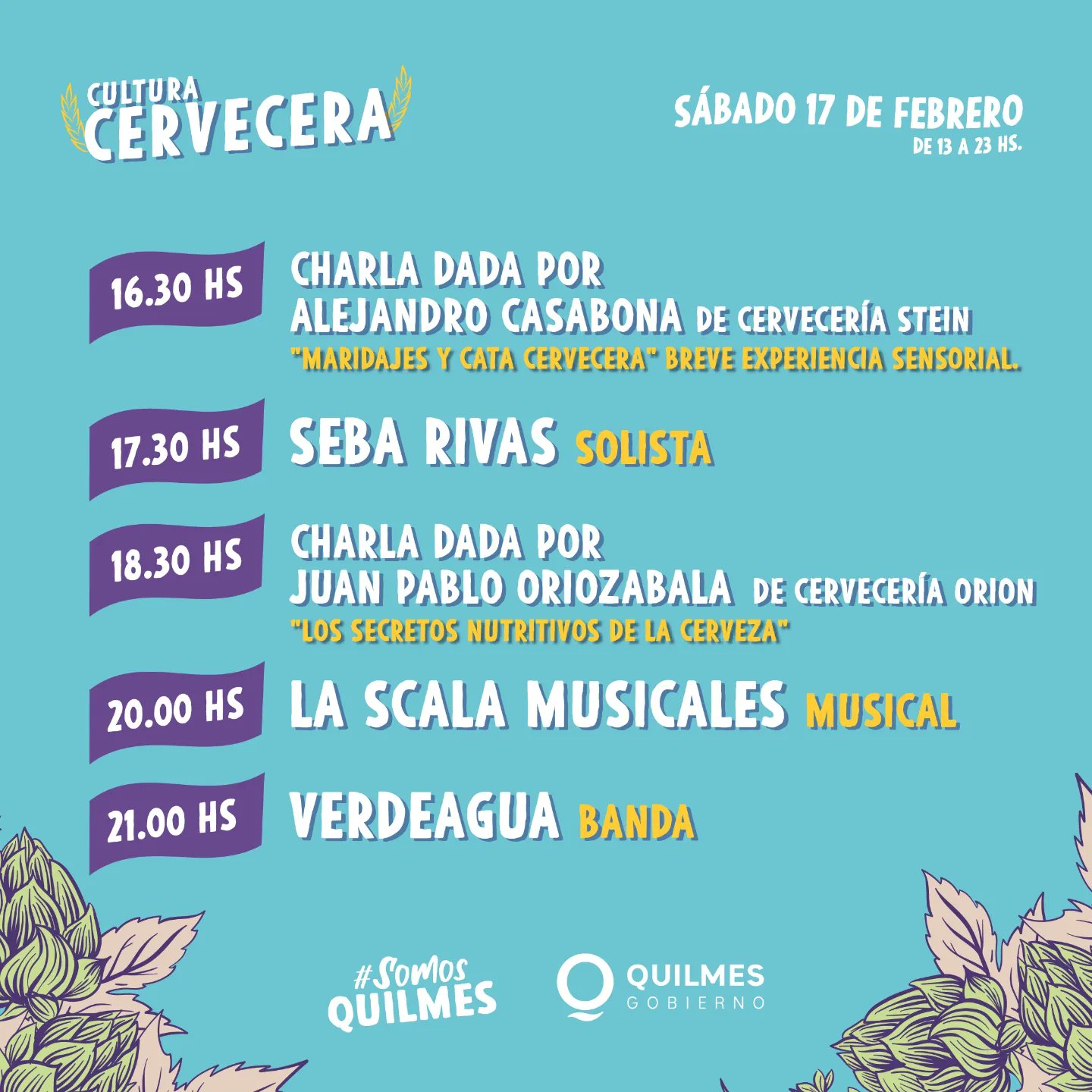 CHARLA, CATA DE CERVEZA ARTESANAL Y FERIA GASTRONÓMICA