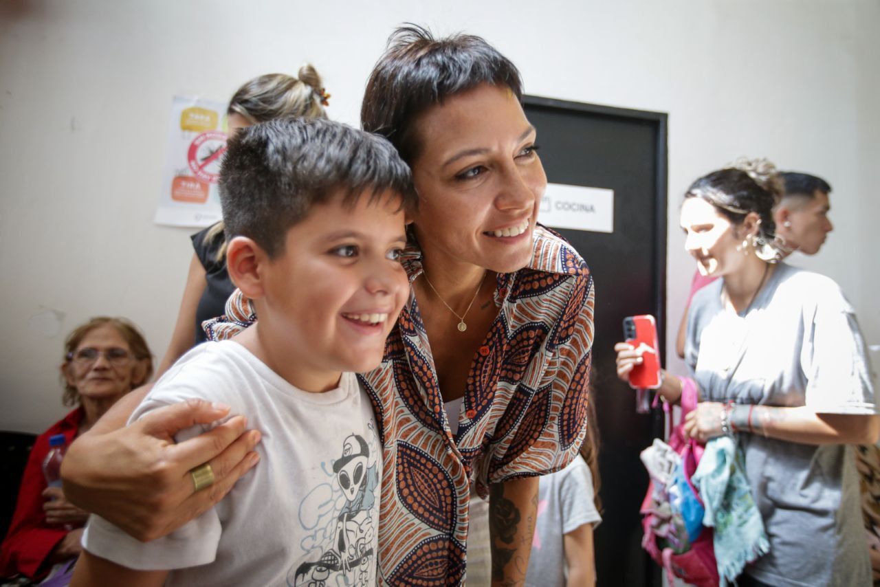 MAYRA RECORRIÓ UNA NUEVA JORNADA INTEGRAL DE SALUD EN SAN FRANCISCO SOLANO