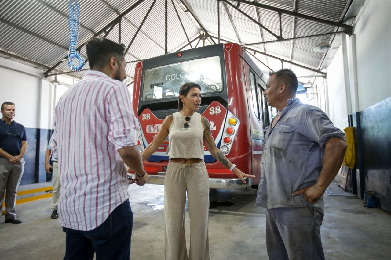 MAYRA OTORGÓ  LA HABILITACIÓN DE LA NUEVA TERMINAL DE LA LÍNEA 278