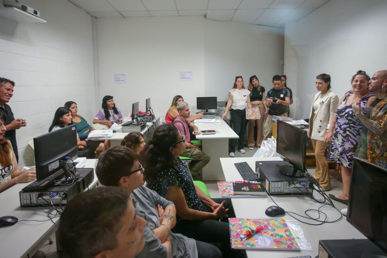 MAYRA INICIÓ UN NUEVO CICLO DEL PROGRAMA TRANSFORMAR EN QUILMES
