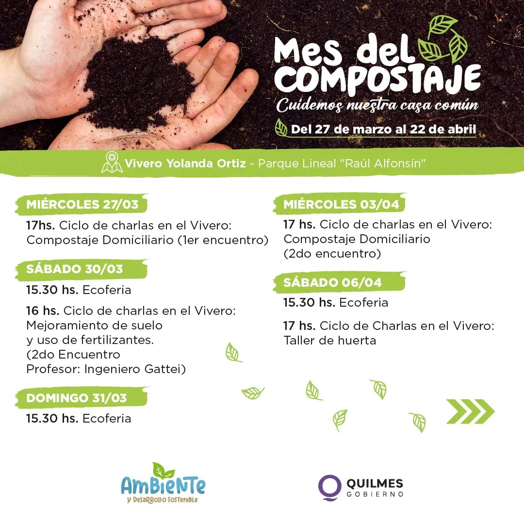 DISTINTAS ACTIVIDADES POR EL MES DEL COMPOSTAJE EN EL VIVERO YOLANDA ORTIZ