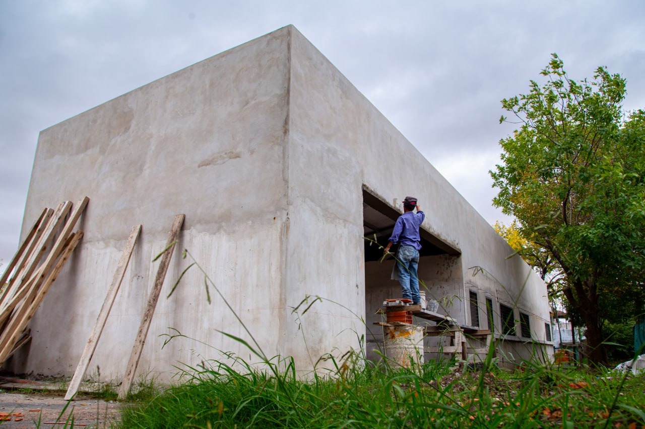 AVANZAN LAS OBRAS DE REFACCIÓN INTEGRAL EN EL HOSPITAL ISIDORO IRIARTE