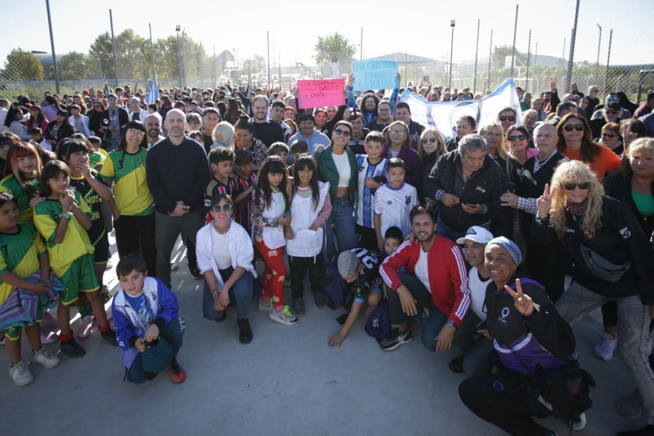 MAYRA INAUGURÓ EL NUEVO POLIDEPORTIVO MUNICIPAL “CRISTINA CORAZÓN”