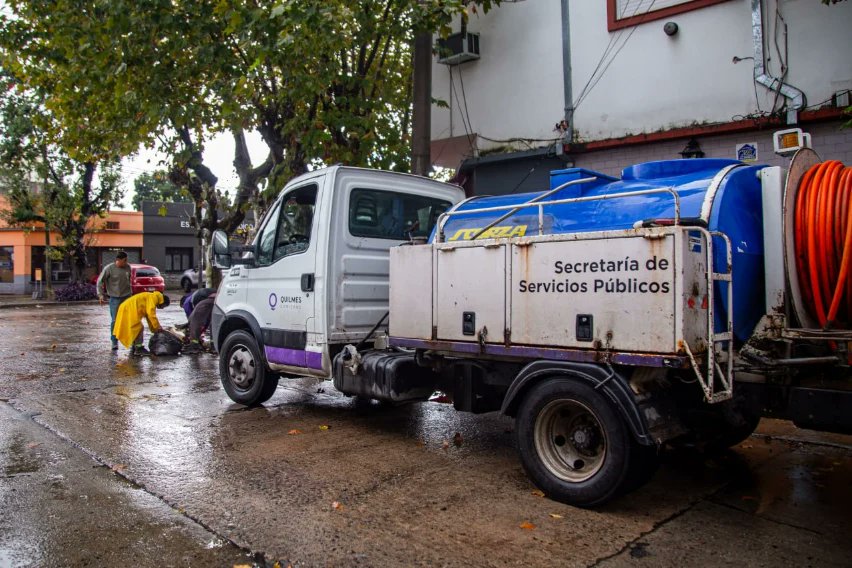 IMPORTANTES OPERATIVOS DE LIMPIEZA INTEGRAL EN QUILMES OESTE
