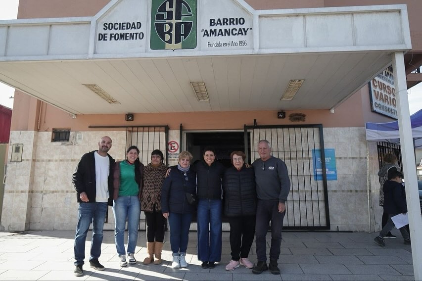 MAYRA RECORRIÓ UN NUEVO OPERATIVO QUILMES CERCA EN EL BARRIO AMANCAY