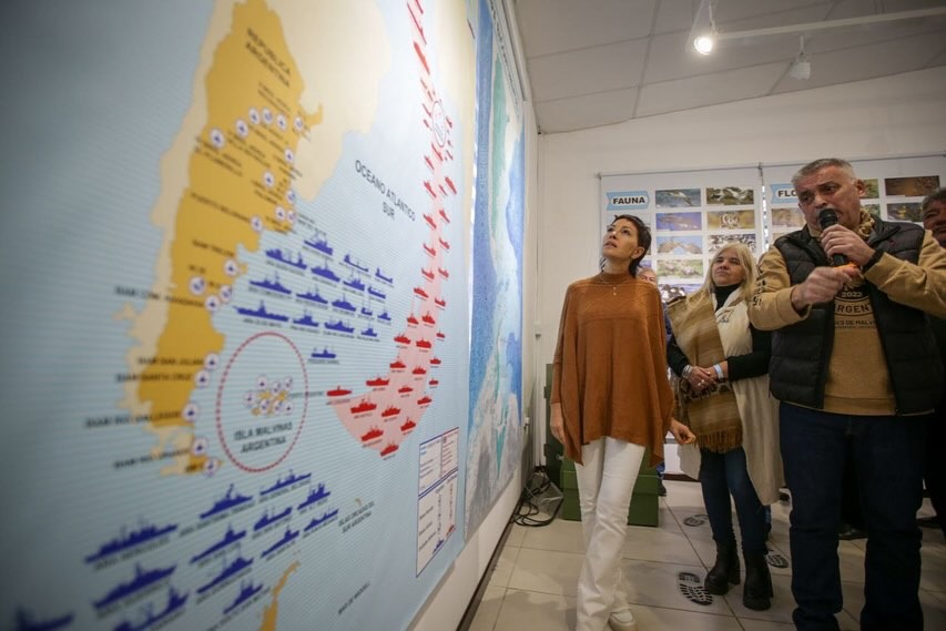 MAYRA: “QUEREMOS EN ESTE MUSEO JÓVENES CONSCIENTES DE LA CAUSA MALVINAS