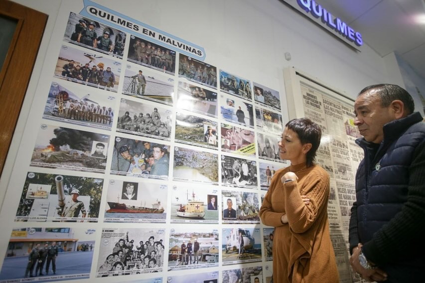 MAYRA: “QUEREMOS EN ESTE MUSEO JÓVENES CONSCIENTES DE LA CAUSA MALVINAS