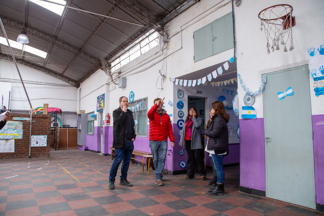 EL MUNICIPIO CONCRETÓ OBRAS DE INFRAESTRUCTURA EN ESCUELAS DEL DISTRITO