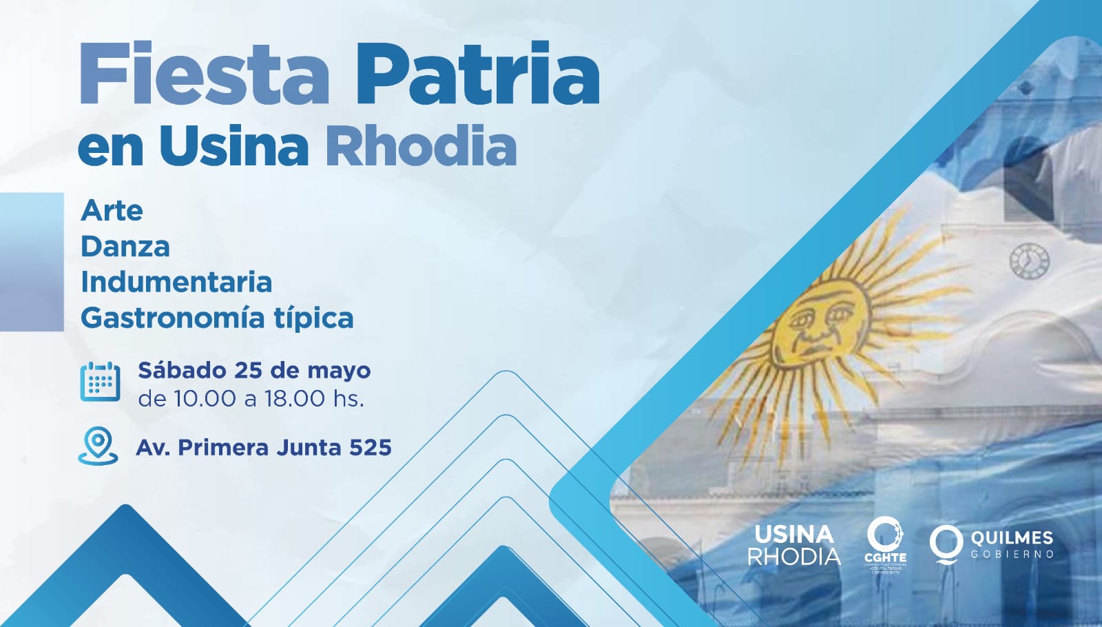 SE VIENE LA “FIESTA PATRIA” EN LA USINA RHODIA 