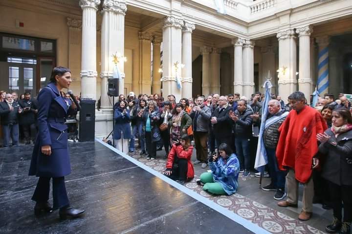 MAYRA PARTICIPÓ DEL TEDEUM Y DE UN DESAYUNO CON INSTITUCIONES