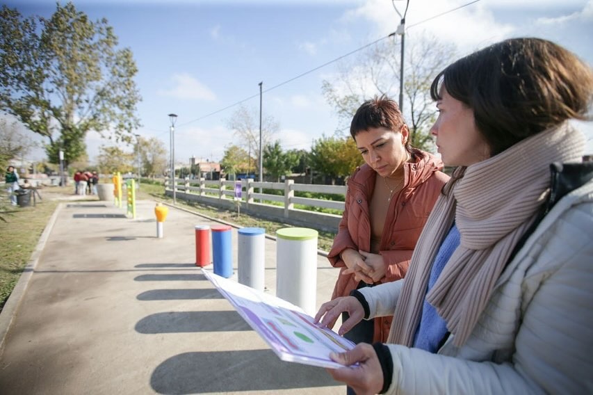  MAYRA RECORRIÓ UNA OBRA DE PAVIMENTOS QUE COMPRENDE 85 CUADRAS EN SOLANO