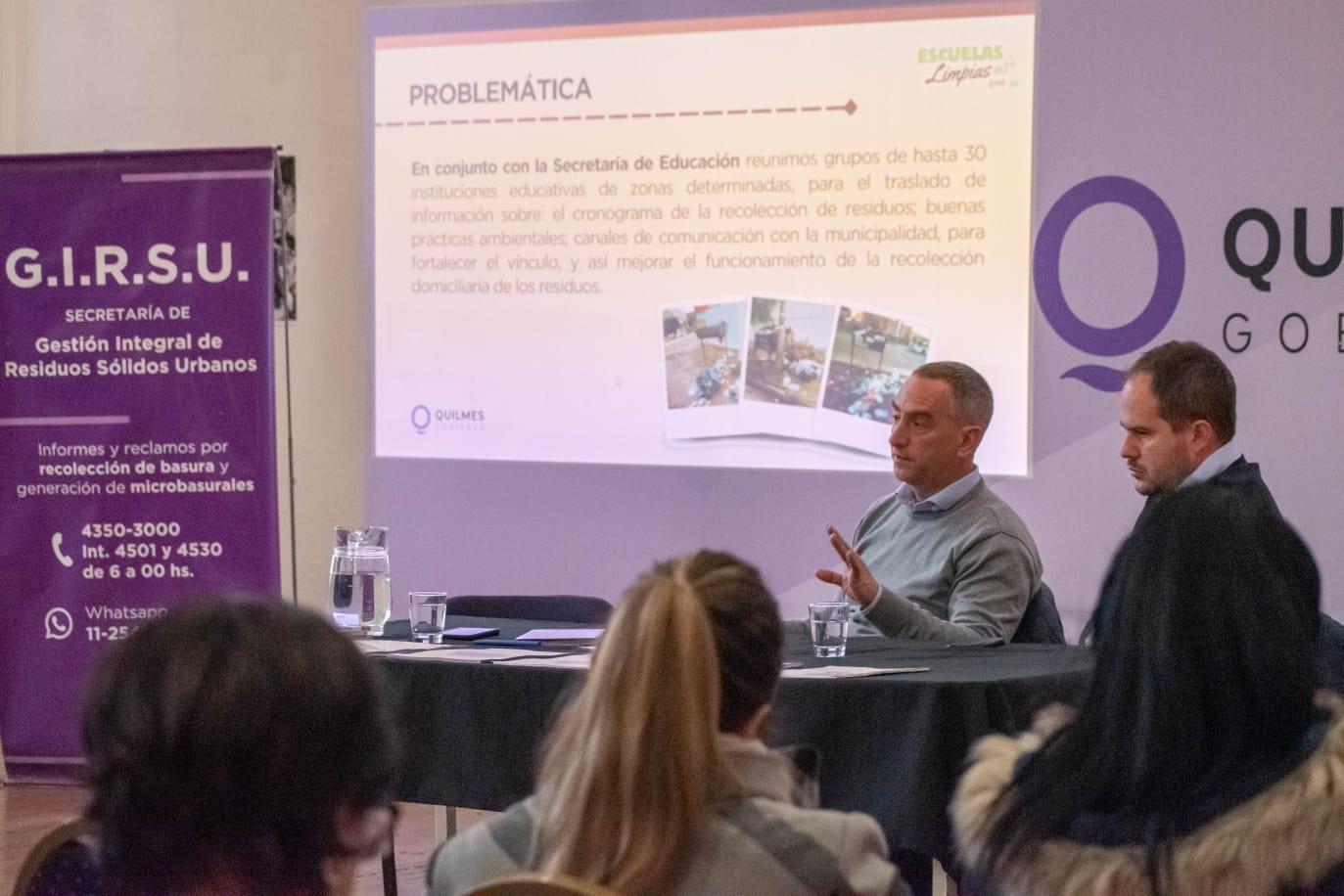 EL MUNICIPIO PRESENTÓ EL PROGRAMA “ESCUELAS LIMPIAS”