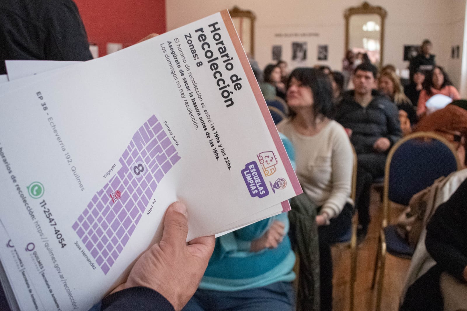 EL MUNICIPIO PRESENTÓ EL PROGRAMA “ESCUELAS LIMPIAS”