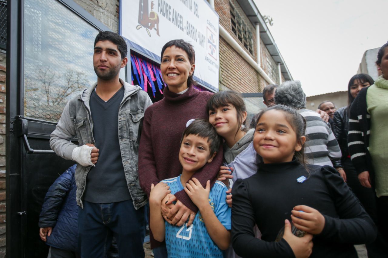 MAYRA VISITÓ EL CENTRO COMUNITARIO SAN FRANCISCO DE ASÍS 
