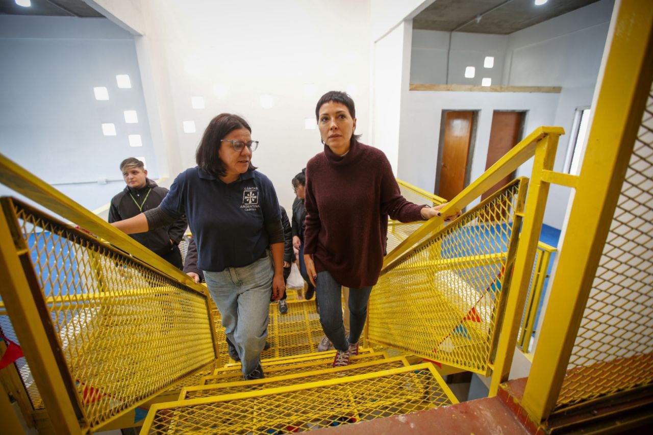 MAYRA VISITÓ EL CENTRO COMUNITARIO SAN FRANCISCO DE ASÍS 