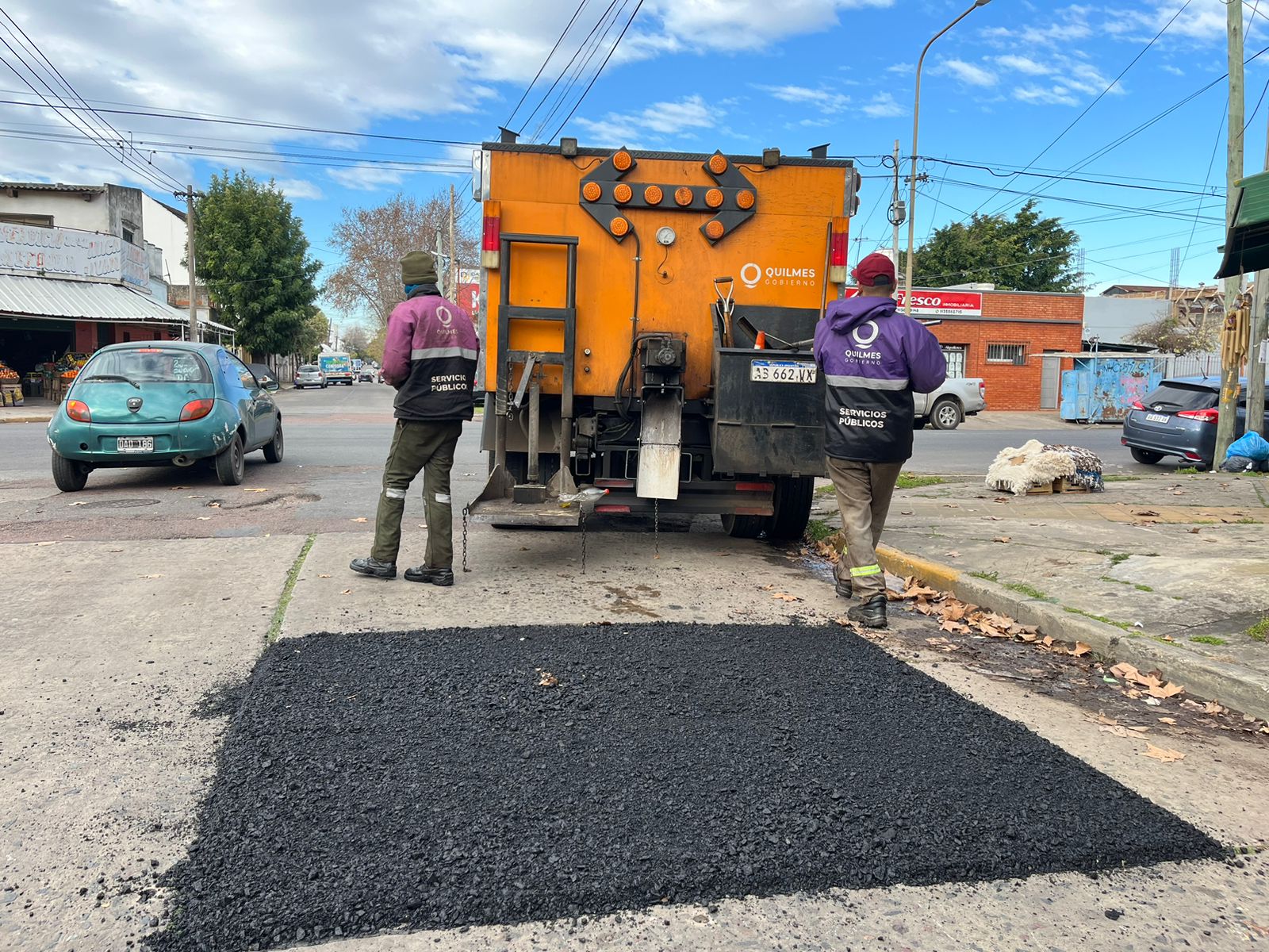 El MUNICIPIO AVANZA CON LA  PAVIMENTACIÓN, BACHEO Y CARPETA ASFÁLTICA