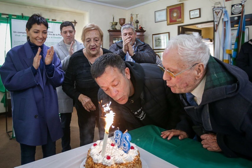 MAYRA ACOMPAÑÓ LA CELEBRACIÓN POR EL 86º ANIVERSARIO DEL PEJERREY CLUB 