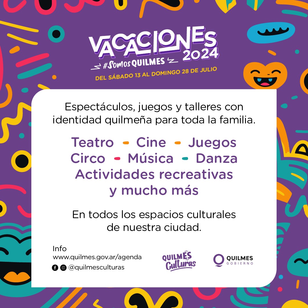 HABRÁ DIVERSAS ACTIVIDADES GRATUITAS DURANTE EL RECESO INVERNAL