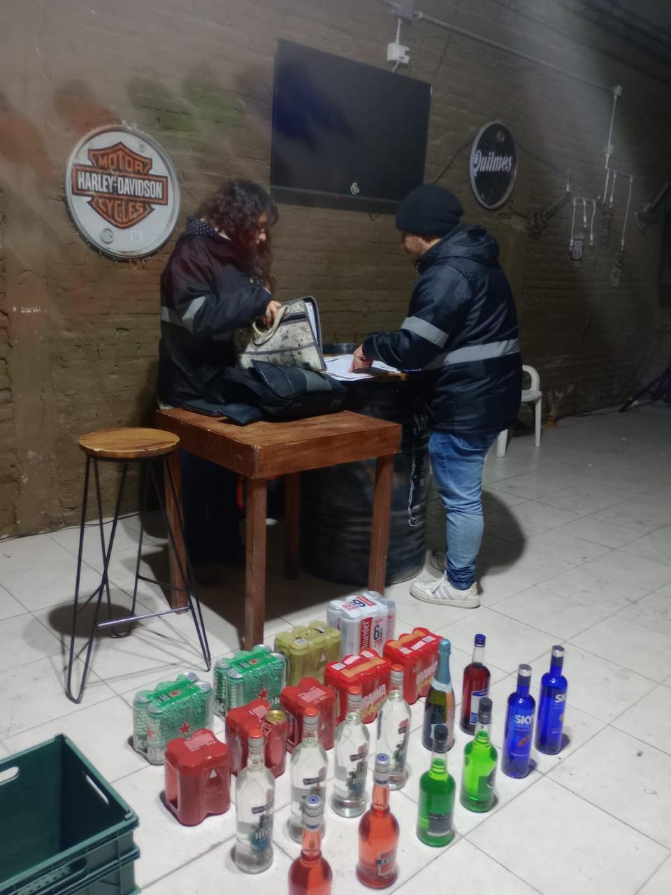 FUERTES CONTROLES EN LA NOCHE QUILMEÑA