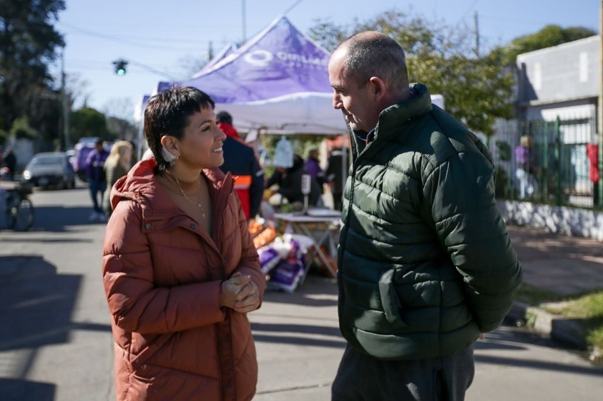 MAYRA EN UN NUEVO QUILMES CERCA EN EL CJYP "AMANECER CON ALEGRÍA"