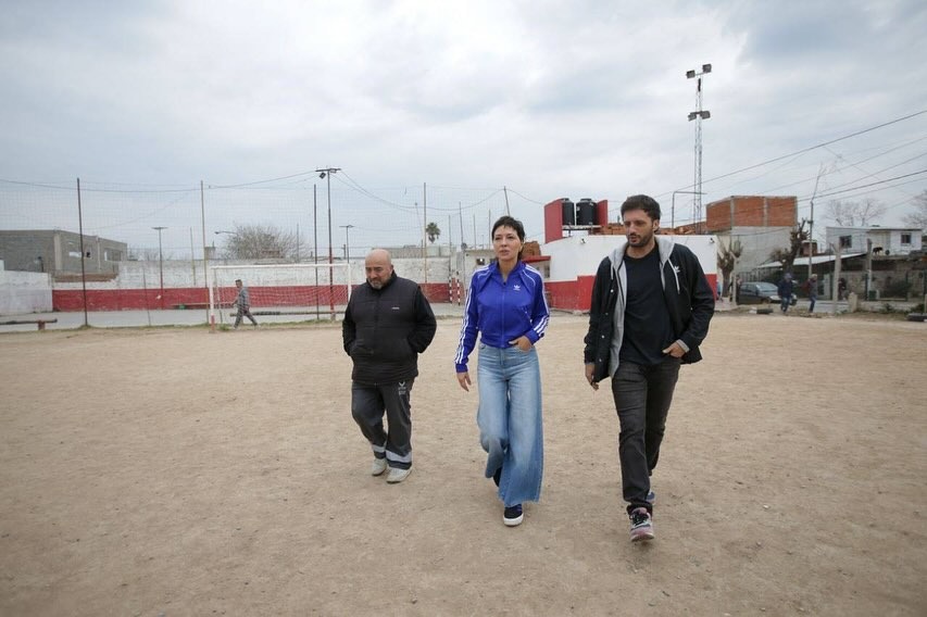 MAYRA RECORRIÓ EL CENTRO DE JUBILADOS Y EL CLUB “SAN MARTÍN” DE SOLANO