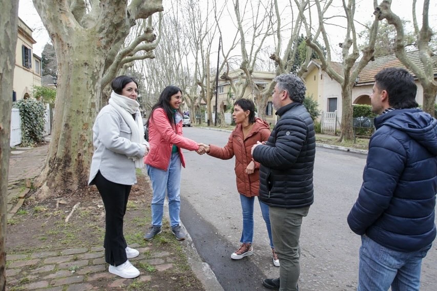 MAYRA SUPERVISÓ UN OPERATIVO INTEGRAL DE LIMPIEZA EN VILLA ARGENTINA