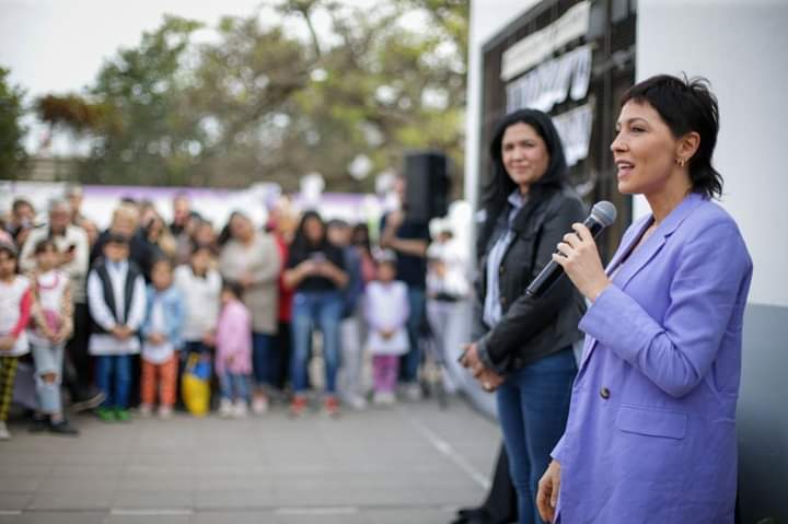MAYRA INAUGURÓ LAS OBRAS DE AMPLIACIÓN DE LA ES Nº 80 DE BERNAL OESTE