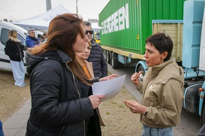  MAYRA MENDOZA SUPERVISÓ UN NUEVO OPERATIVO DE CONTROL DE TRÁNSITO PESADO