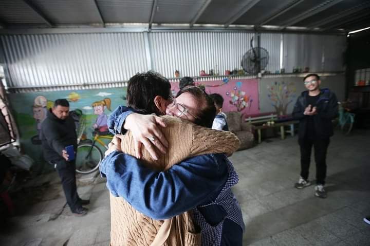  MAYRA RECORRIÓ LA CASA DEL NIÑO DE LA ASOCIACIÓN UNIÓN DE MADRES ARGENTINA