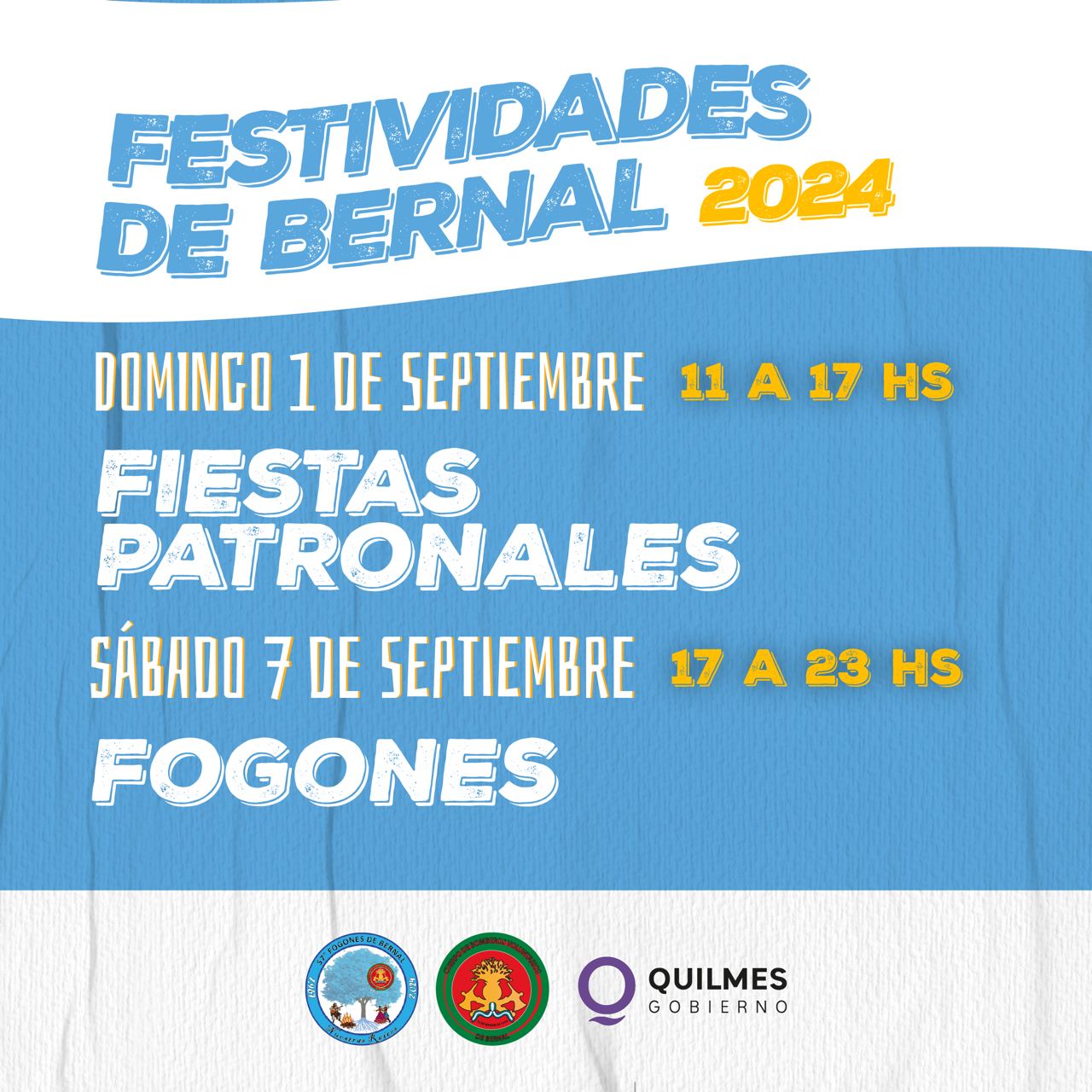  LLEGA EL DESFILE POR EL ANIVERSARIO DE BERNAL Y LOS TRADICIONALES FOGONES