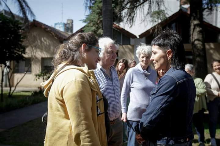 MAYRA SE REUNIÓ CON AUTORIDADES DE LA IGLESIA EVANGÉLICA DEL RÍO DE LA PLAT