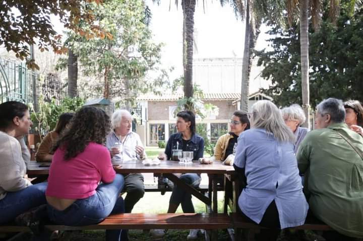 MAYRA SE REUNIÓ CON AUTORIDADES DE LA IGLESIA EVANGÉLICA DEL RÍO DE LA PLAT
