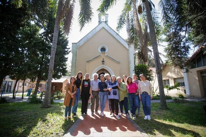 MAYRA SE REUNIÓ CON AUTORIDADES DE LA IGLESIA EVANGÉLICA DEL RÍO DE LA PLAT