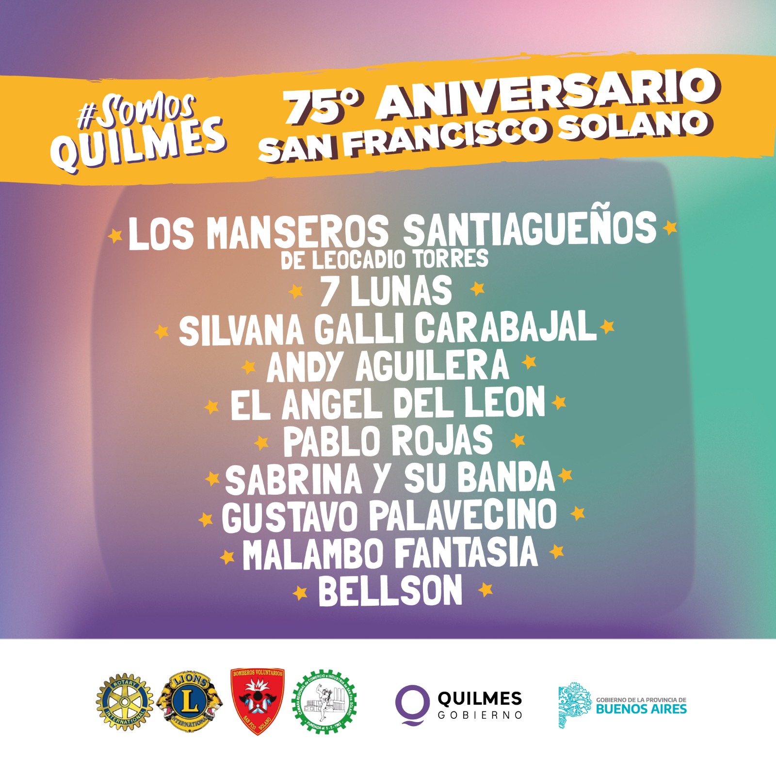 SAN FRANCISCO SOLANO CELEBRA SU 75º ANIVERSARIO 