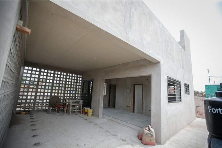 MAYRA RECORRIÓ LA OBRA DE PUESTA EN VALOR EN EL BARRIO SAYONARA