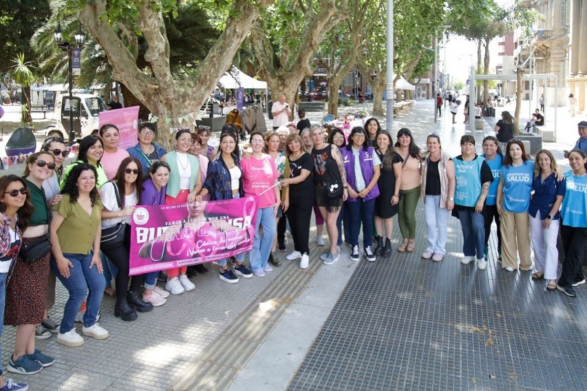 MAYRA PARTICIPÓ DE LA JORNADA “OCTUBRE ROSA”