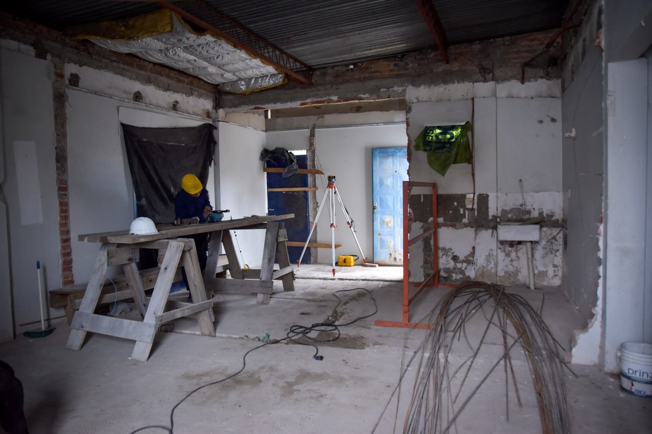 EL MUNICIPIO LLEVA ADELANTE LA OBRA DE READECUACIÓN INTEGRAL DEL CAPS 