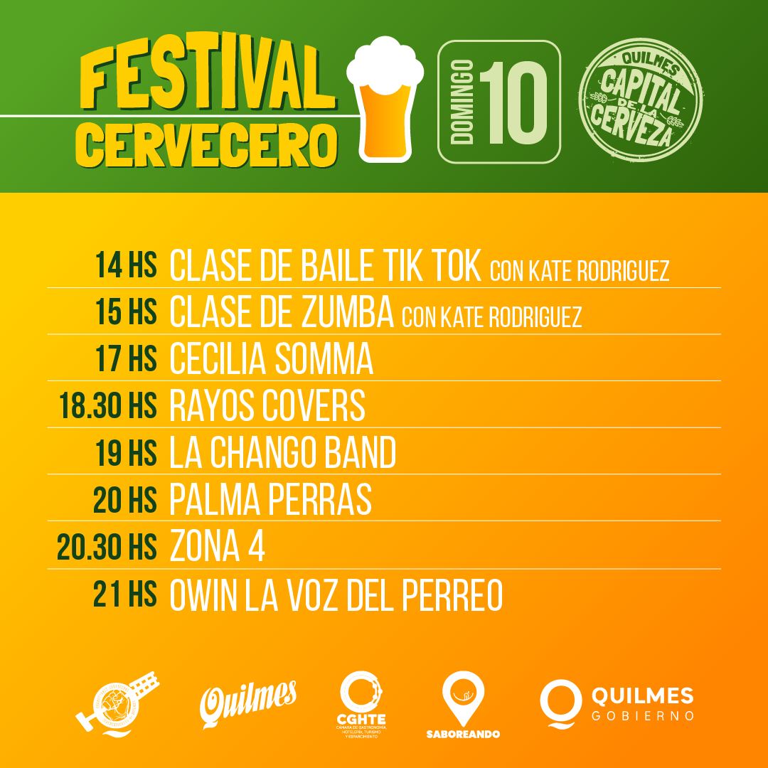 EL MUNICIPIO INVITA AL “FESTIVAL CERVECERO” EN EL PARQUE LINEAL DON BOSCO