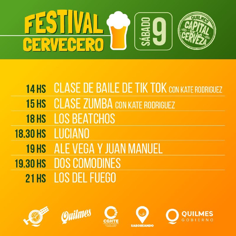 EL MUNICIPIO INVITA AL “FESTIVAL CERVECERO” EN EL PARQUE LINEAL DON BOSCO