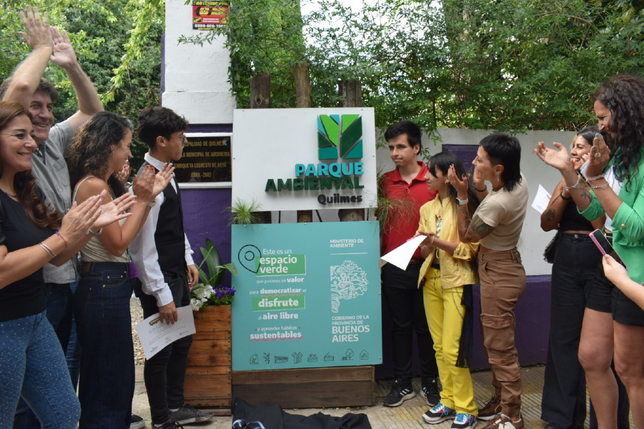 MAYRA Y VILAR ENCABEZARON EL PROGRAMA DE PARQUES AMBIENTALES PBA