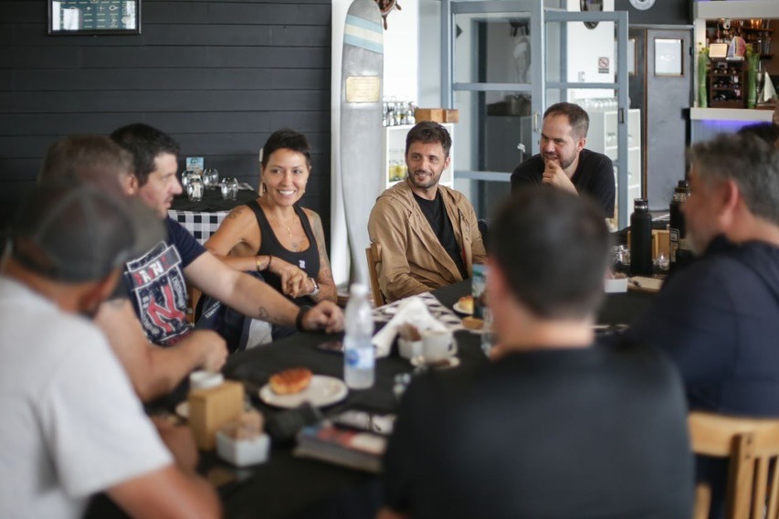 MAYRA SE REUNIÓ POR LA ORGANIZACIÓN DE LA FIESTA DE ANUAL DE KAYAKFISHING