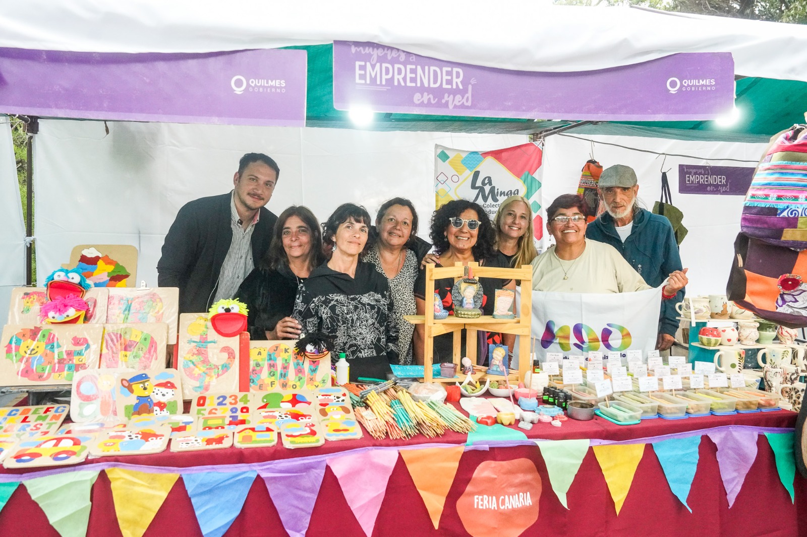 EMPRENDEDORAS DE QUILMES EN LA XXº FERIA DE ECONOMÍA SOLIDARIA DE URUGUAY