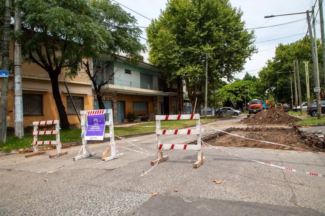 AVANZA EL PLAN DE BACHEO CON HORMIGÓN EN CALLES Y AVENIDAS