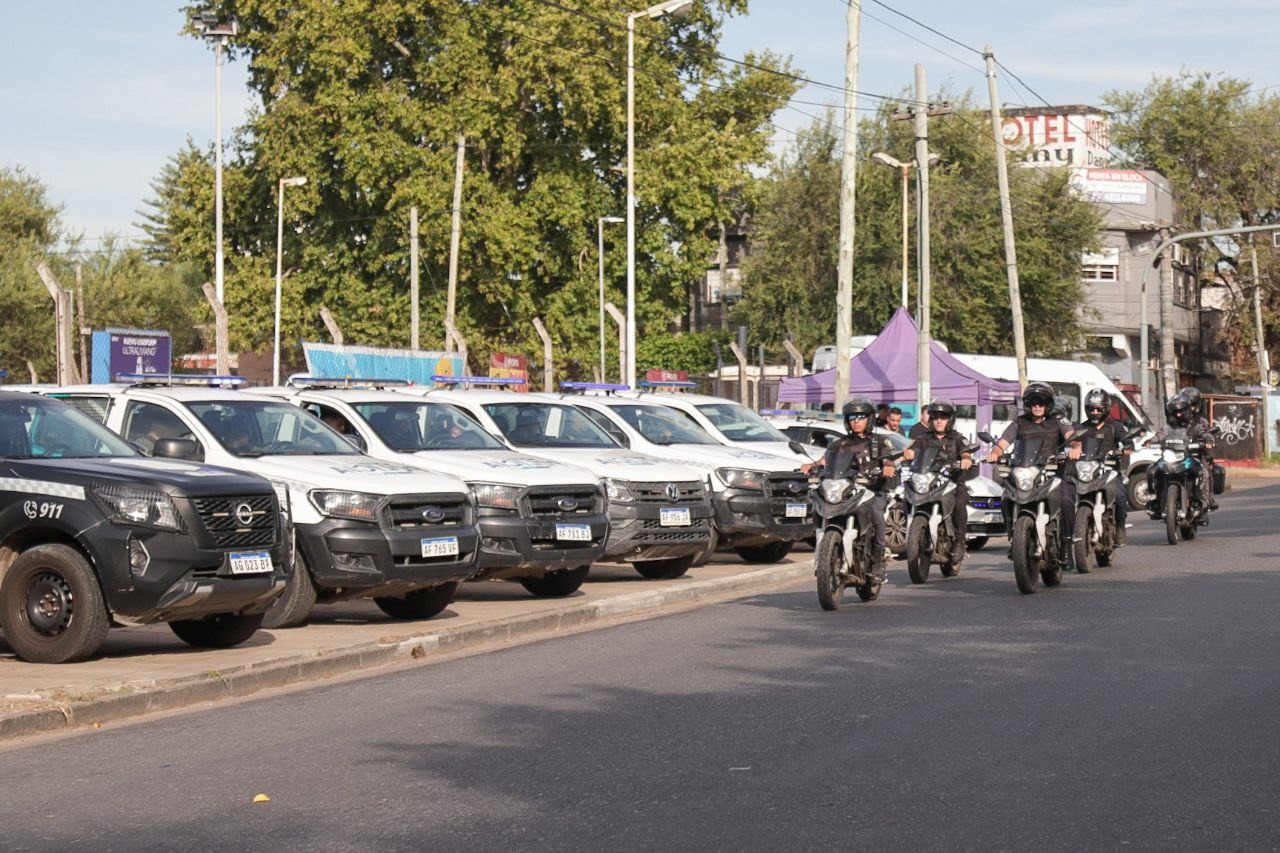 EL MUNICIPIO CONCRETÓ UN NUEVO MEGAOPERATIVO DE SATURACIÓN POLICIAL 