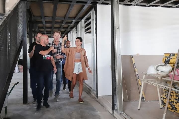 MAYRA VISITÓ EL AVANCE DE LAS OBRAS DE REFACCIÓN EES Nº 16 DE QUILMES OESTE