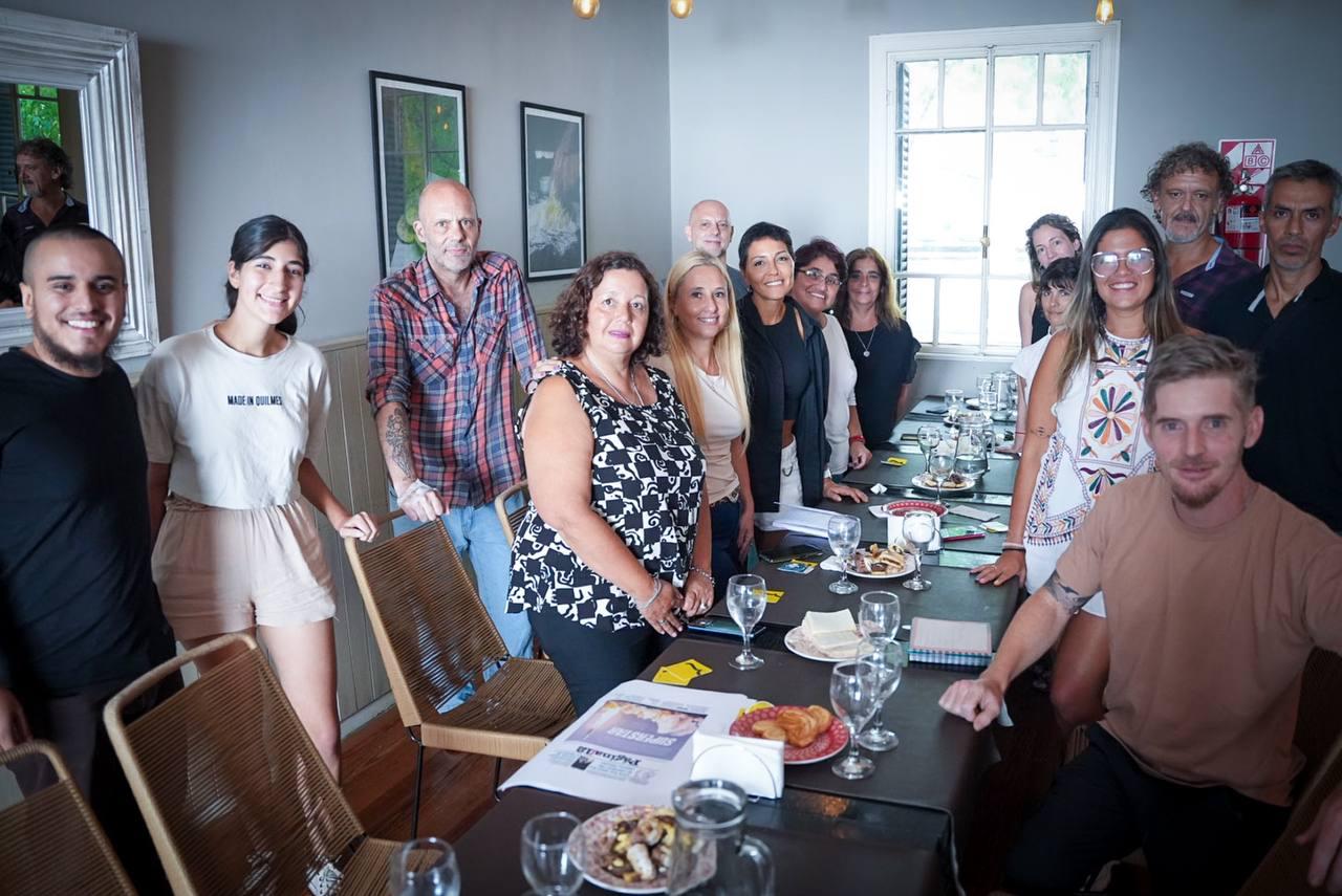 MAYRA DIALOGÓ CON EMPRENDEDORES Y PRODUCTORES LOCALES