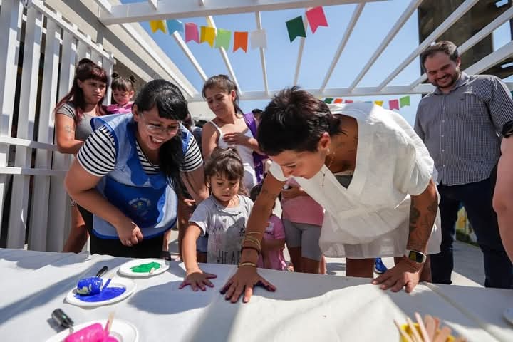 MAYRA INAUGURÓ EL JARDÍN MATERNAL MUNICIPAL DE EZPELETA ESTE