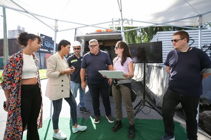MAYRA SUPERVISÓ LA DESOBSTRUCCIÓN DE CONDUCTOS PLUVIALES EN EZPELETA