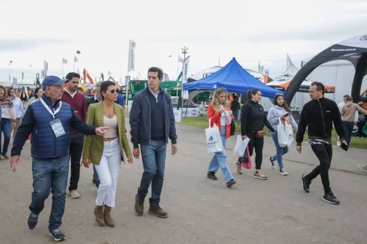 MAYRA MENDOZA ESTUVO PRESENTE EN LA EXPOAGRO 2025 